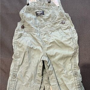 OshKosh B'gosh Olive Kids Overalls